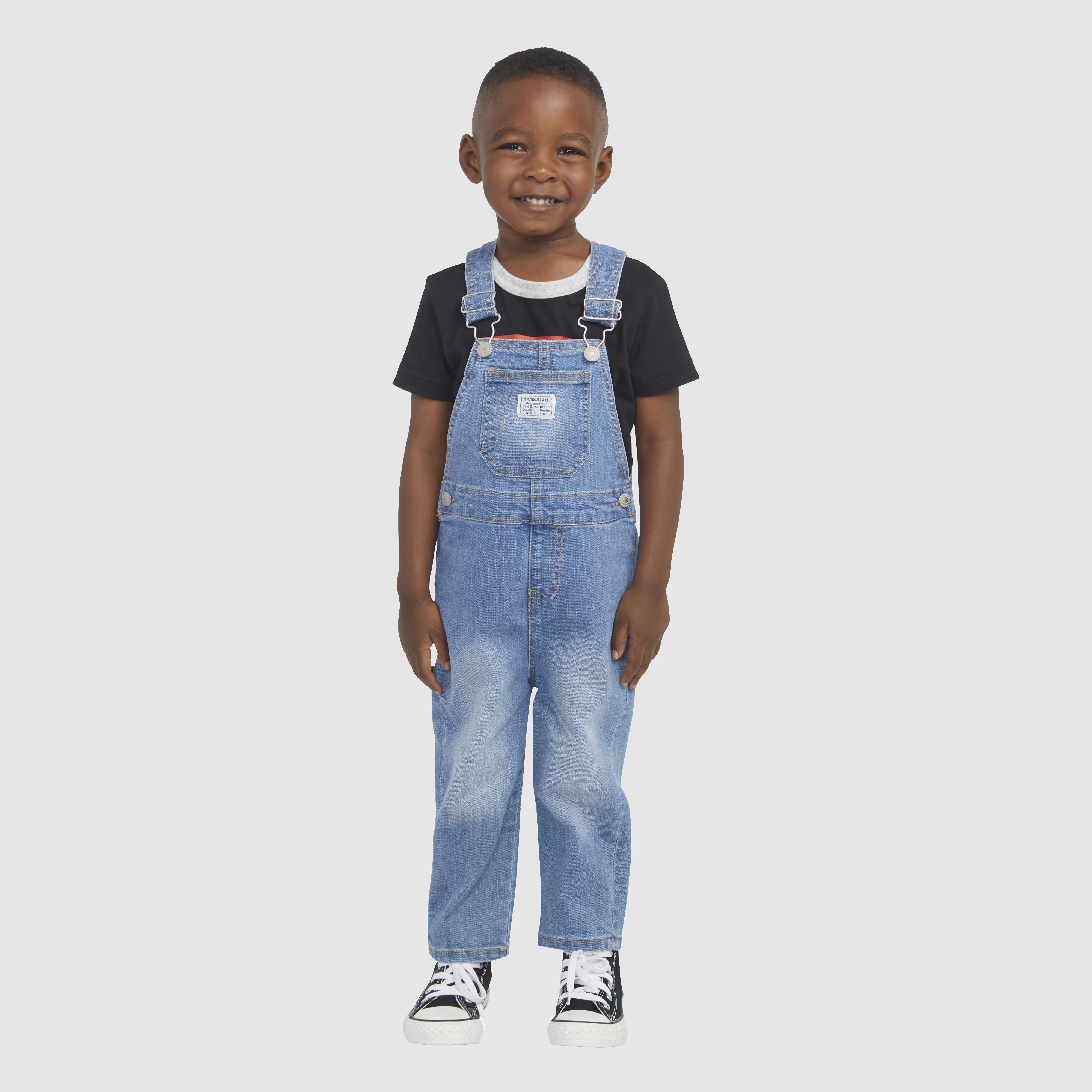 Denim Overalls Toddler Boys 2T-4T 14