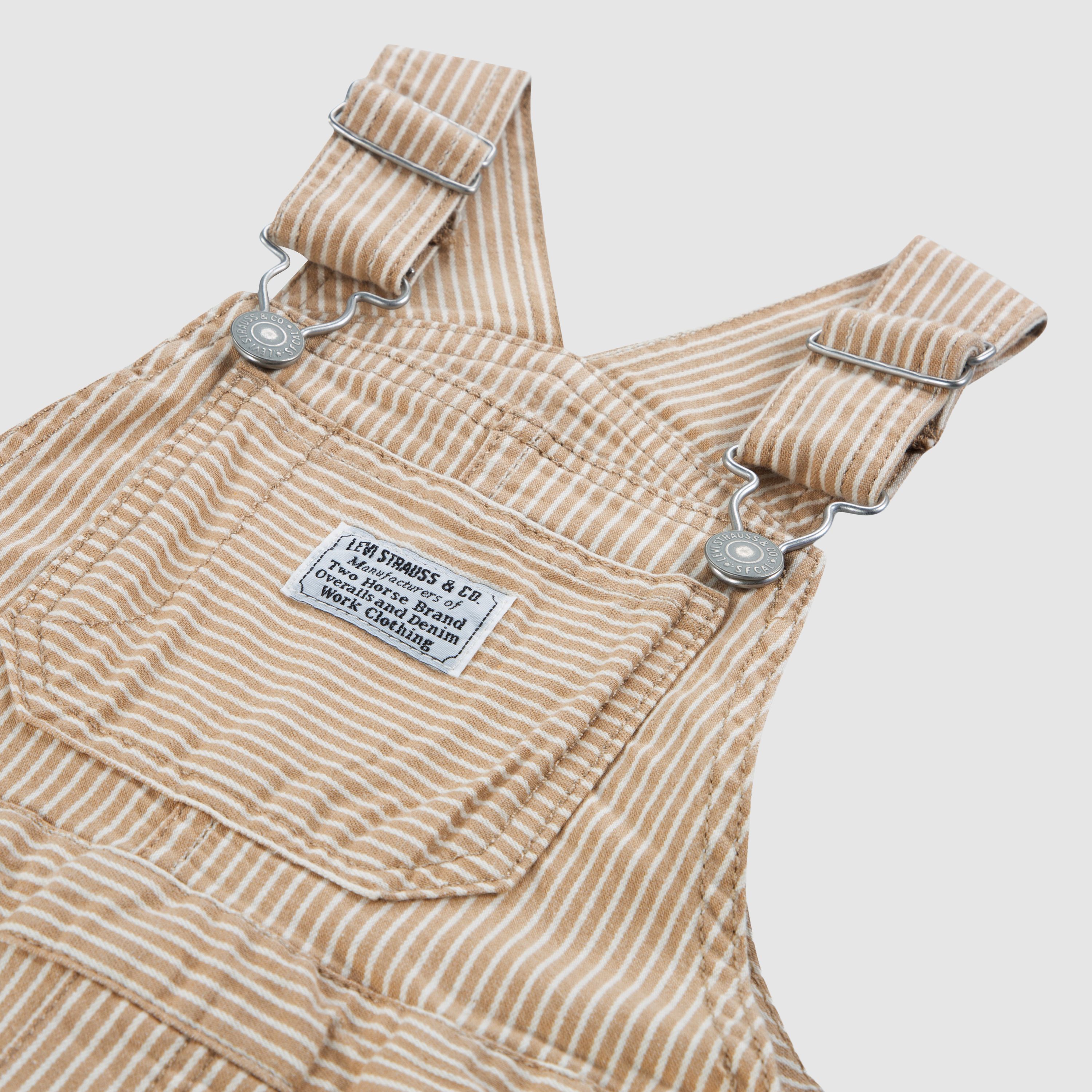 Railroad Stripe Overall Toddler Boys 2T-4T 6