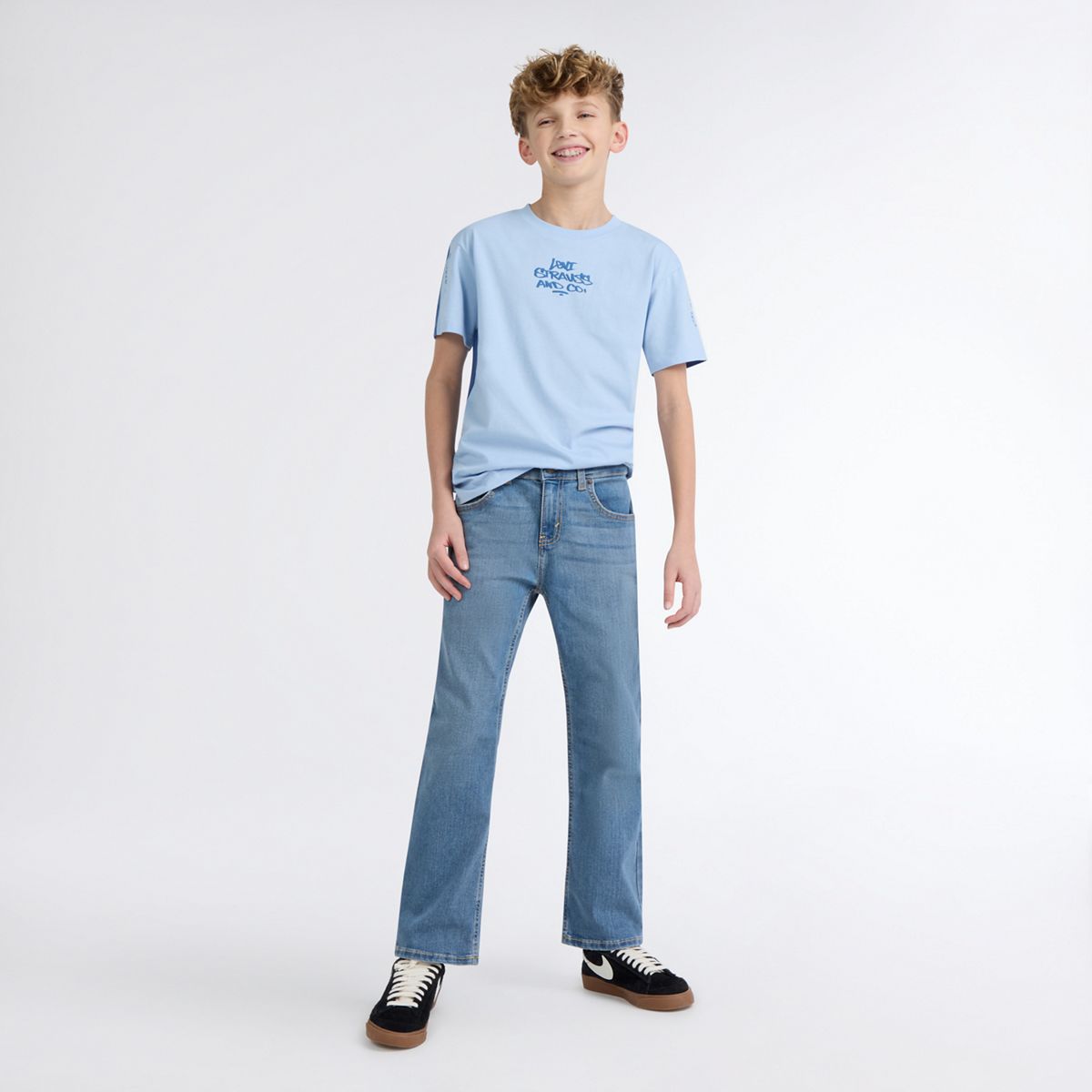 517™ Bootcut Jeans Big Boys 8-20 — Good Guy - Medium Wash