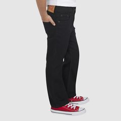 517™ Bootcut Jeans Little Boys 4-7x — Black Stretch 3