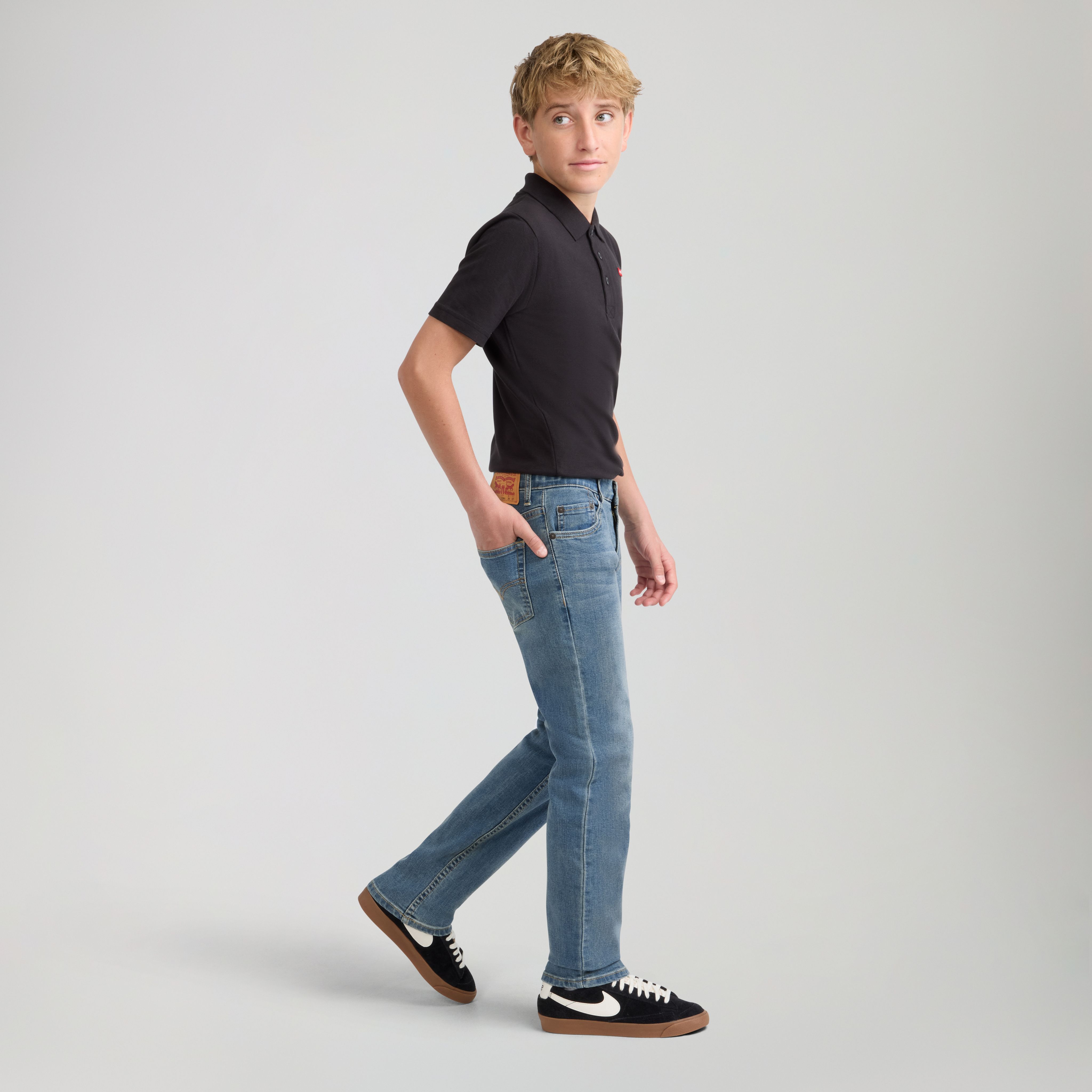 502™ Regular Taper Fit Strong Performance Jeans Big Boys 8-20 3