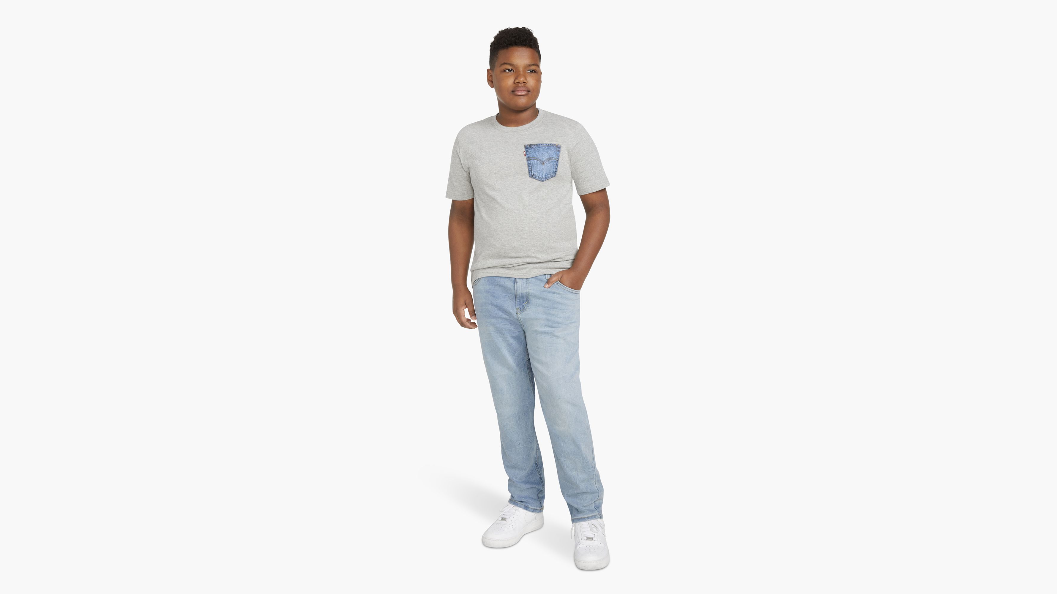 502™ Husky Taper Fit Strong Performance Jeans Big Boys 8-20 1