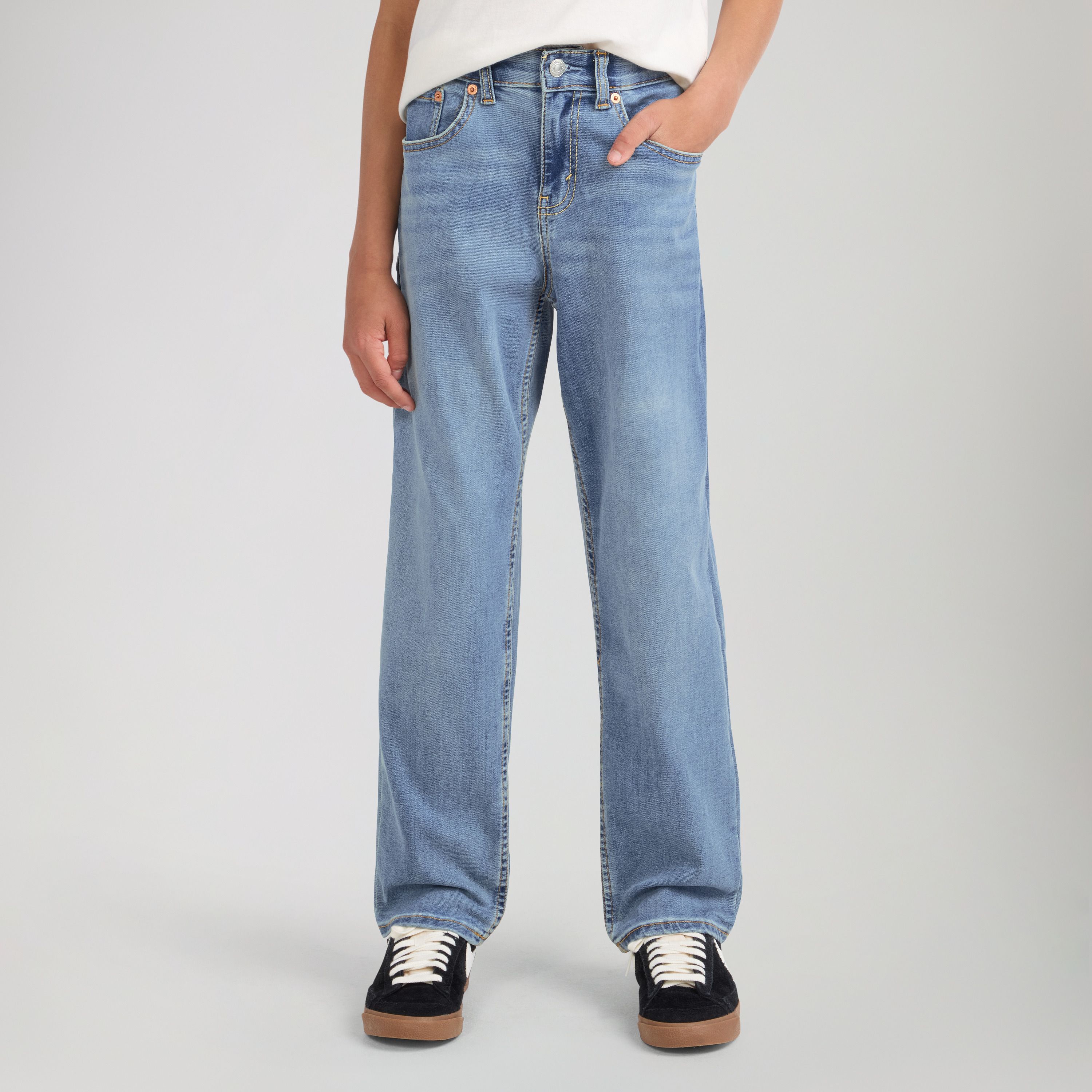 Loose Taper On The Move Jeans Big Boys 8-20 5