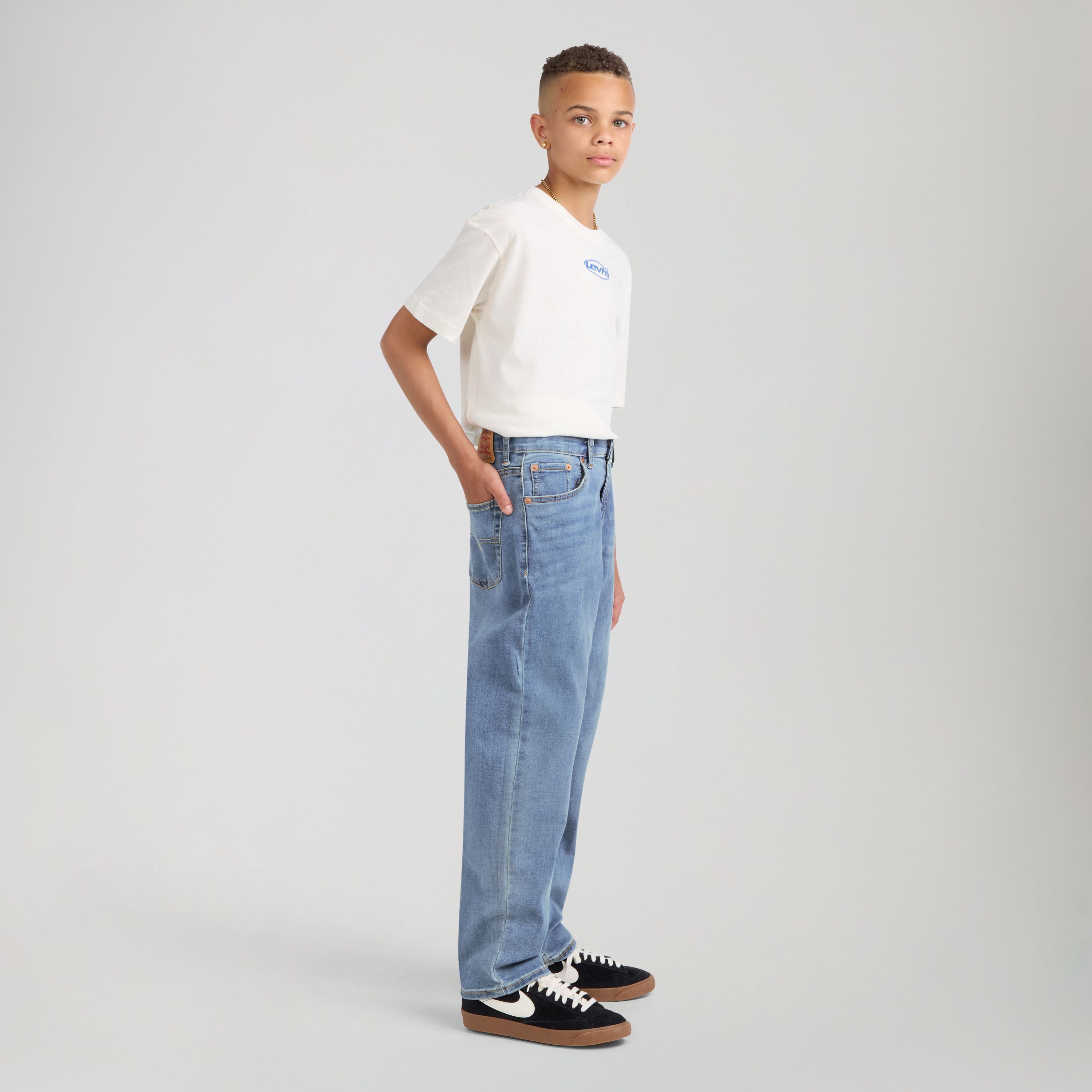 Loose Taper On The Move Jeans Big Boys 8-20 3