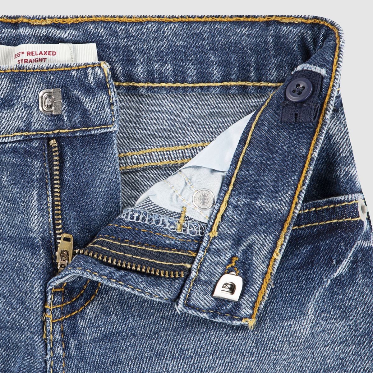 555™ Relaxed Fit Straight Jeans Toddler Boys 2T-4T — Burbank - Medium Wash