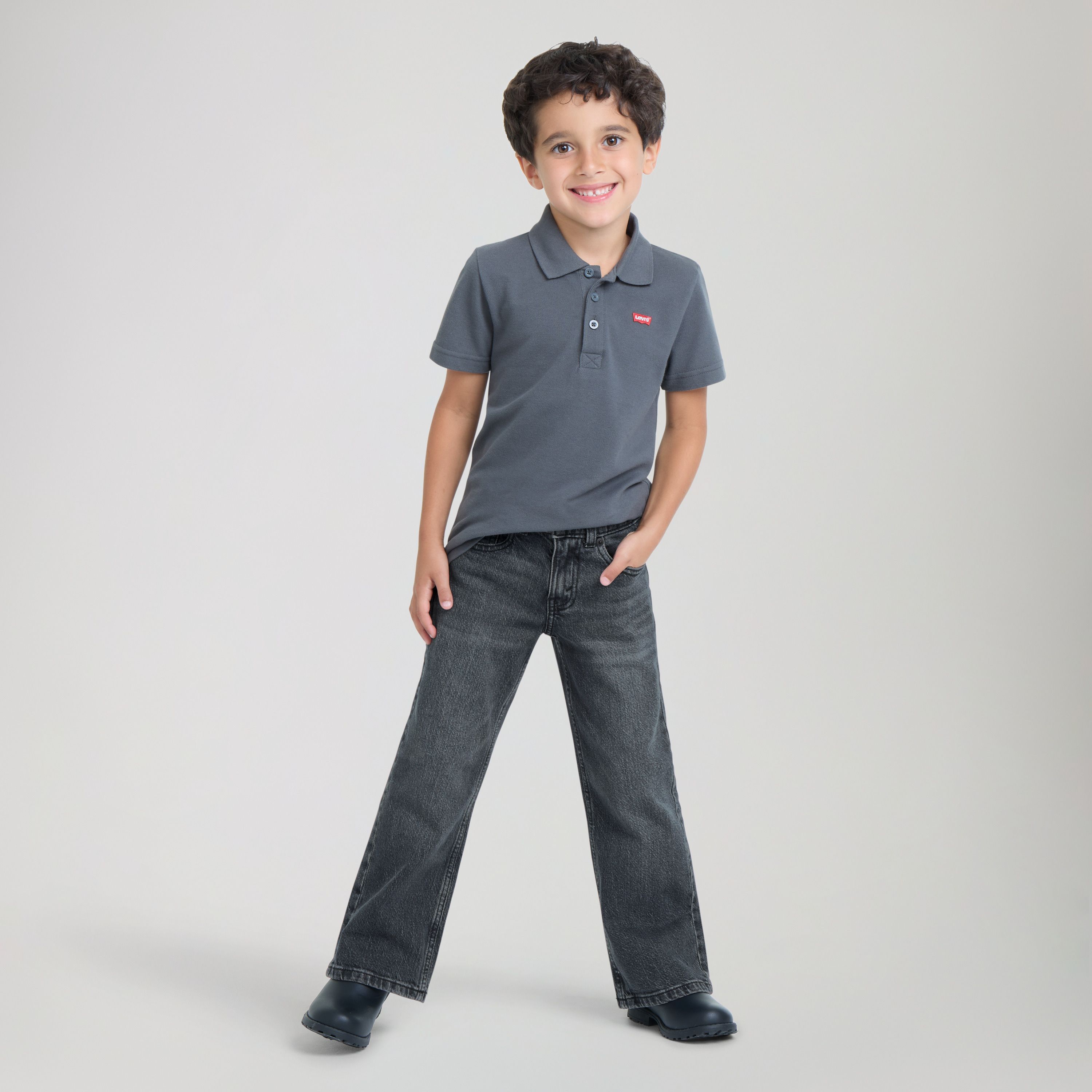 Relaxed Bootcut Jeans Little Boys 4-7 1