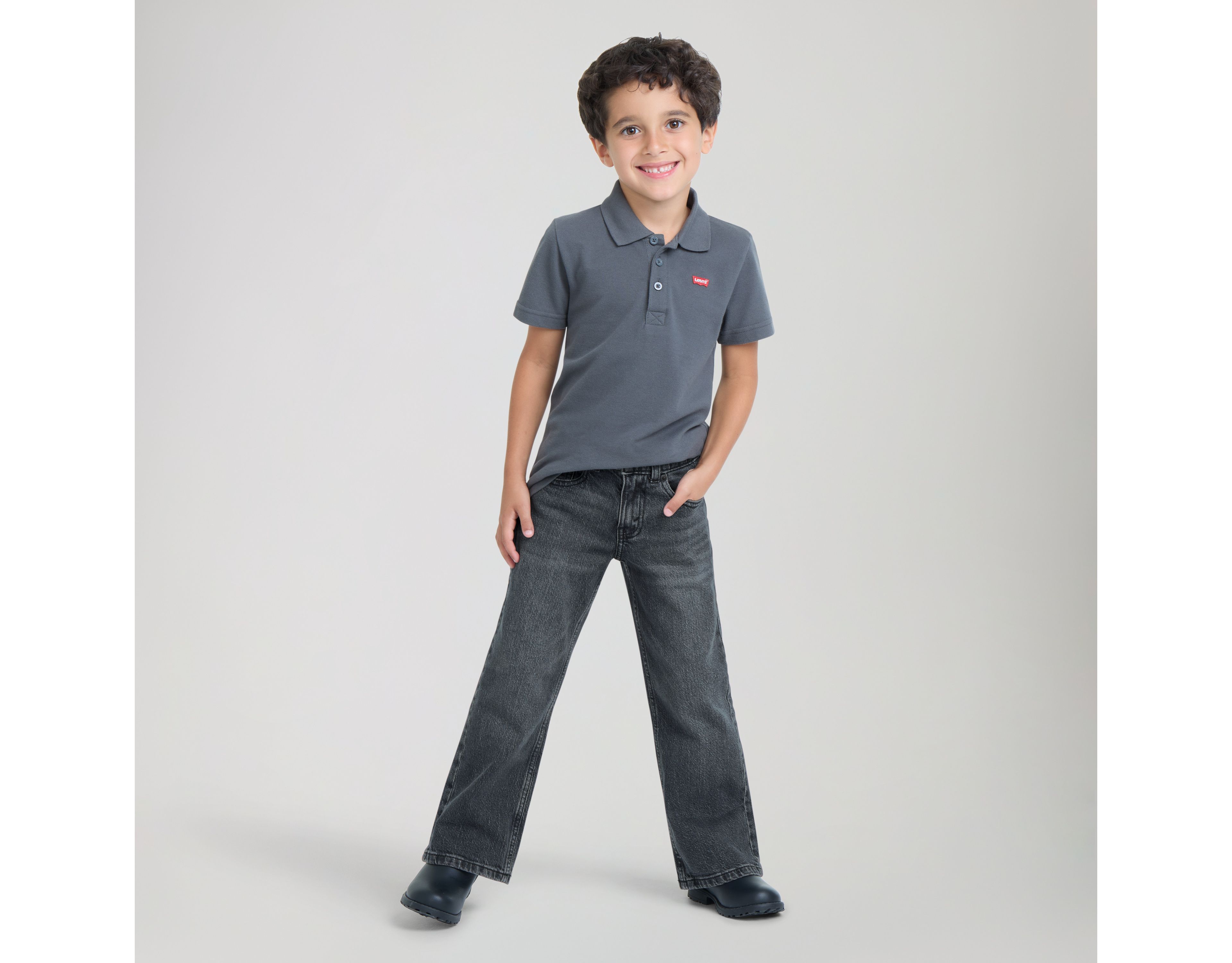 Relaxed Bootcut Jeans Little Boys 4-7
