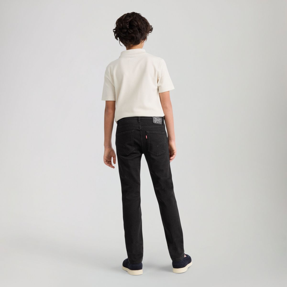 510™ Skinny Fit Big Boys 365 Performance Jeans 8-20 — Black Stretch
