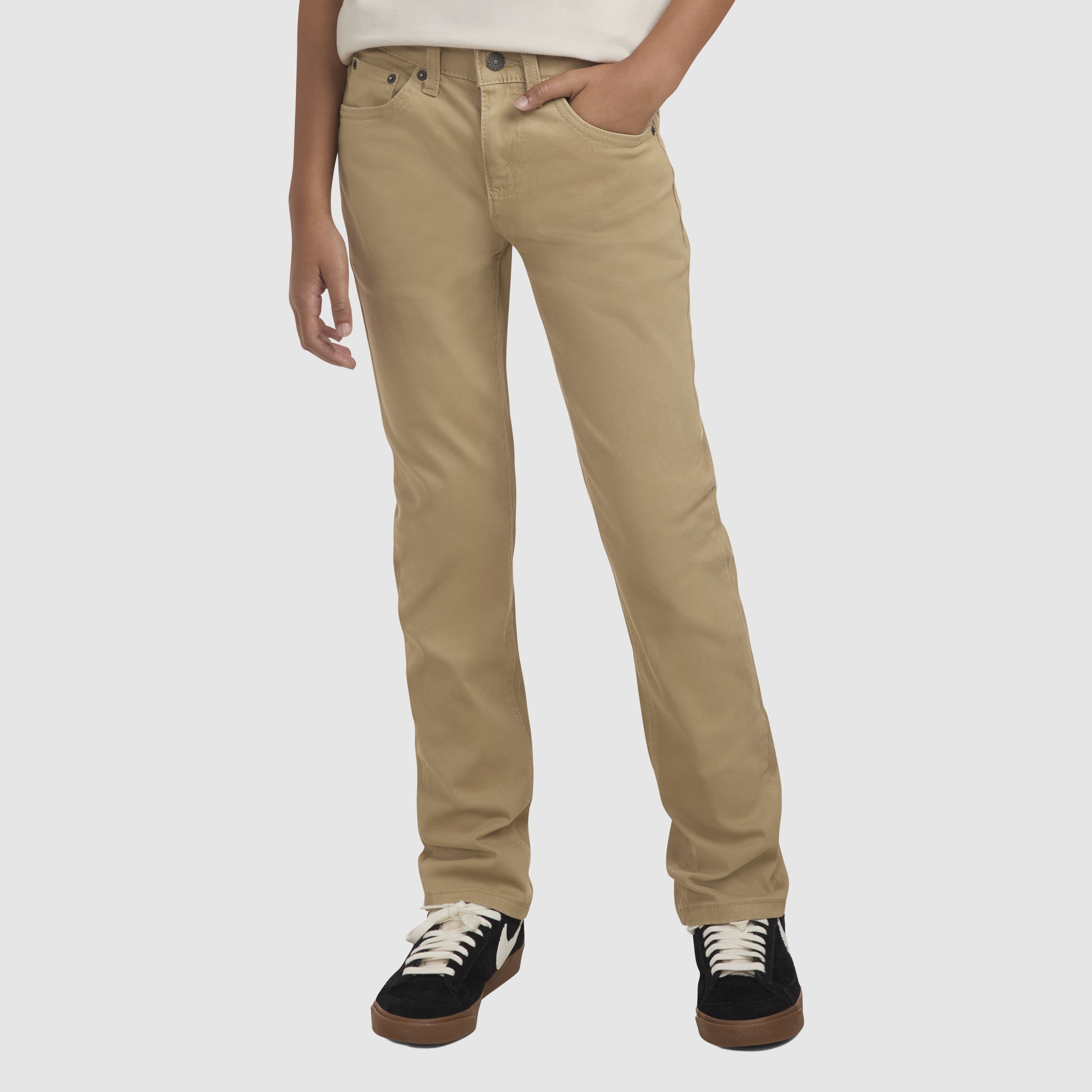 511™ Slim Fit Brushed Sueded Big Boys Pants 8-20 2