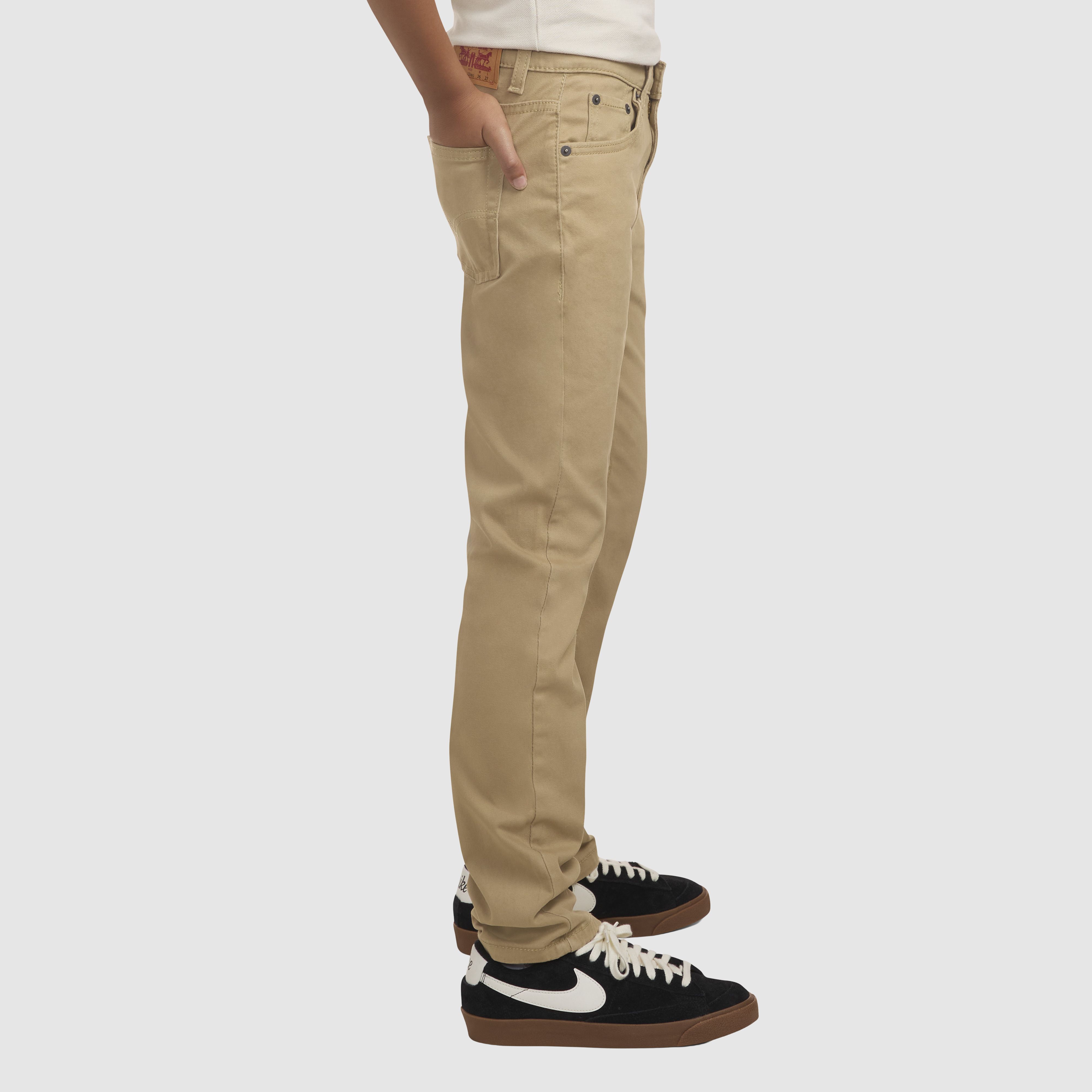 511™ Slim Fit Brushed Sueded Big Boys Pants 8-20 3