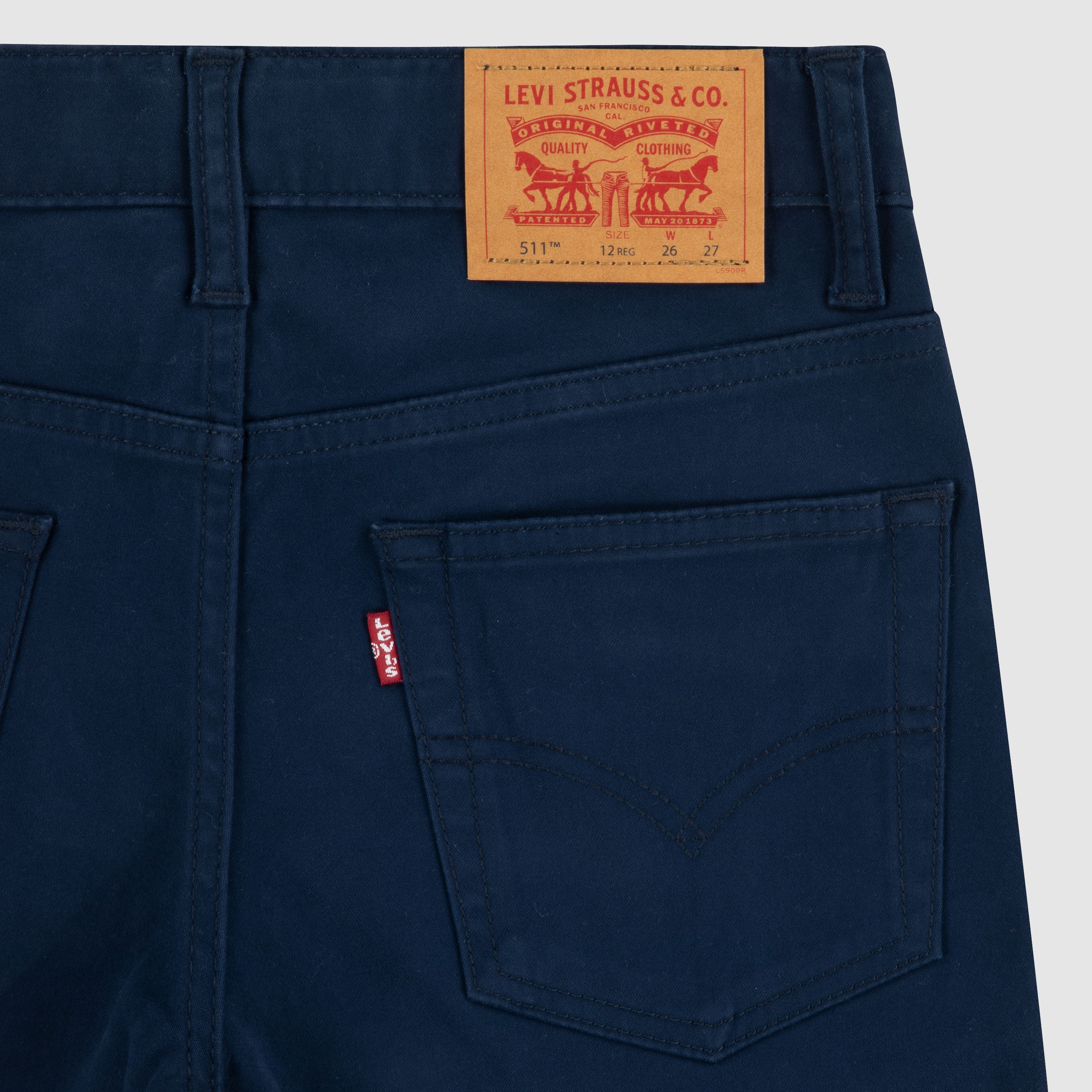 511™ Slim Fit Brushed Sueded Pants Big Boys 8-20 8
