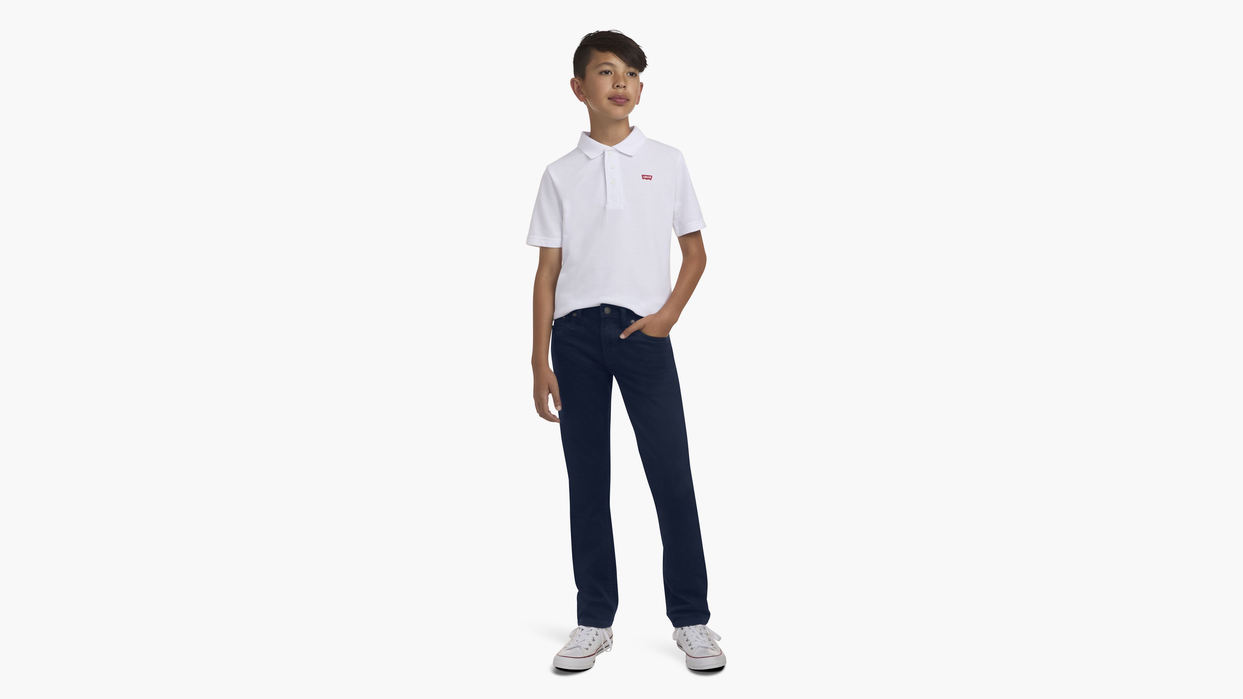 511™ Slim Fit Brushed Sueded Pants Big Boys 8-20 1