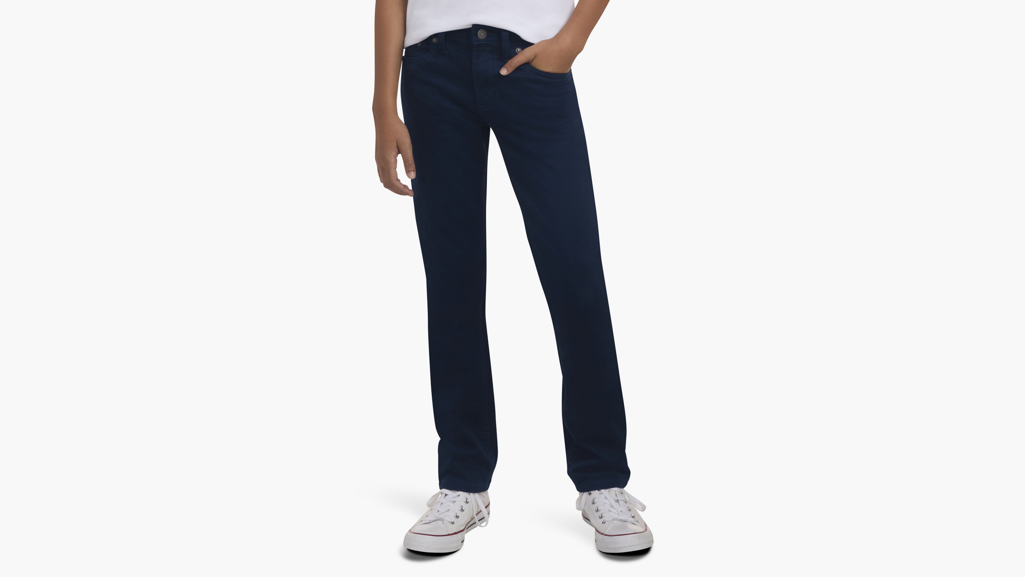 511™ Slim Fit Brushed Sueded Pants Big Boys 8-20 2