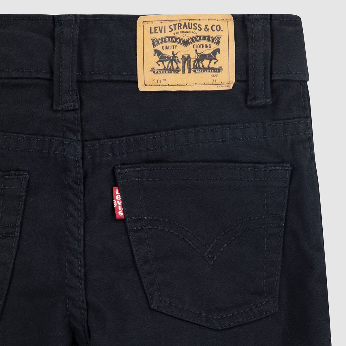 511™ Slim Fit Eco Performance Jeans Toddler Boys 2T-4T — Black