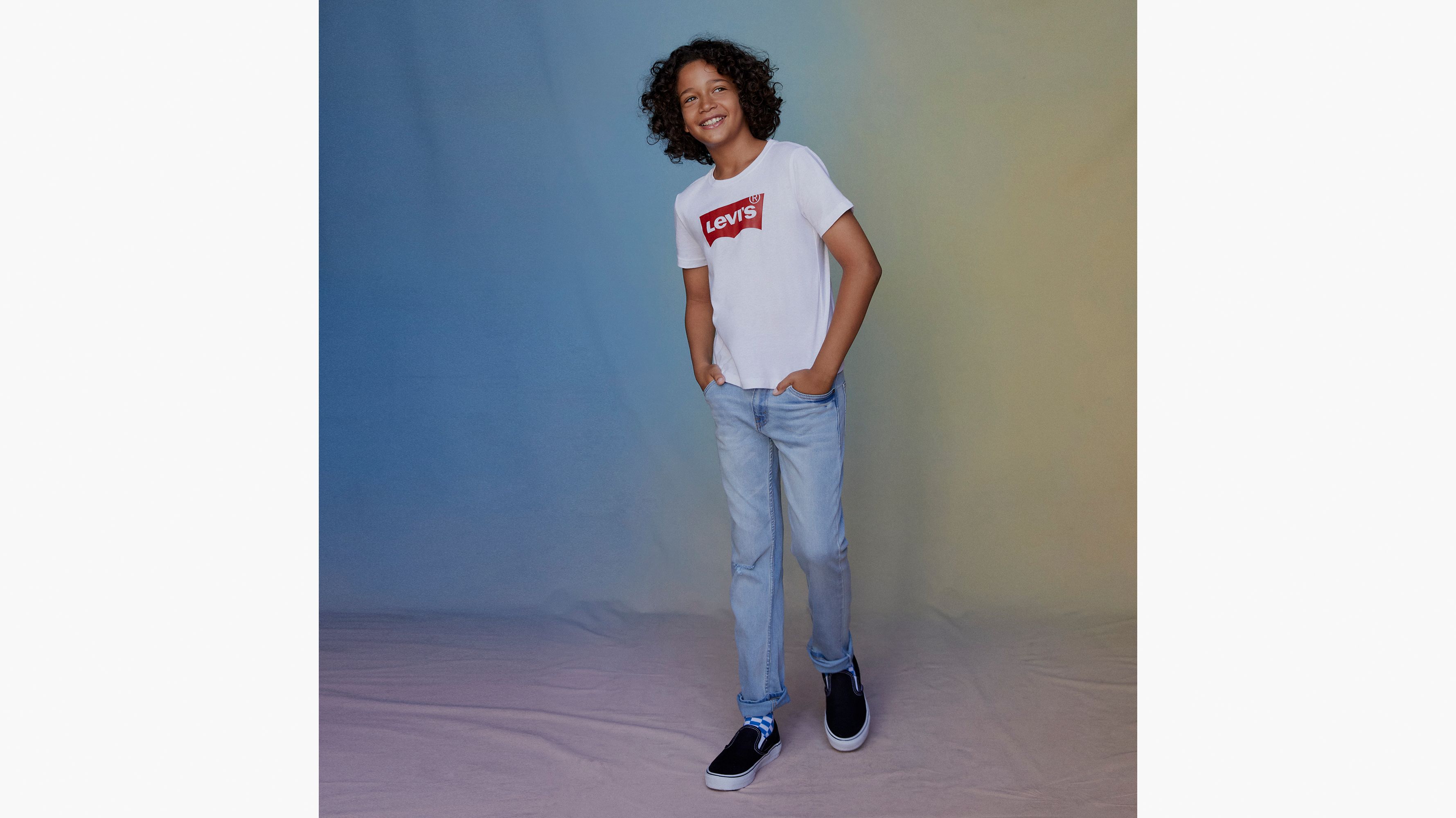 511™ Slim Fit Big Boys Eco Performance Jeans 8-20 1