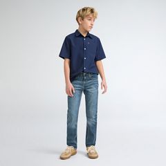 511™ Slim Fit Eco Performance Jeans Big Boys 8-20 — Well Worn - Medium Wash 5