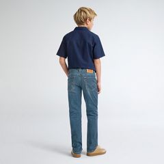 511™ Slim Fit Eco Performance Jeans Big Boys 8-20 — Well Worn - Medium Wash 6