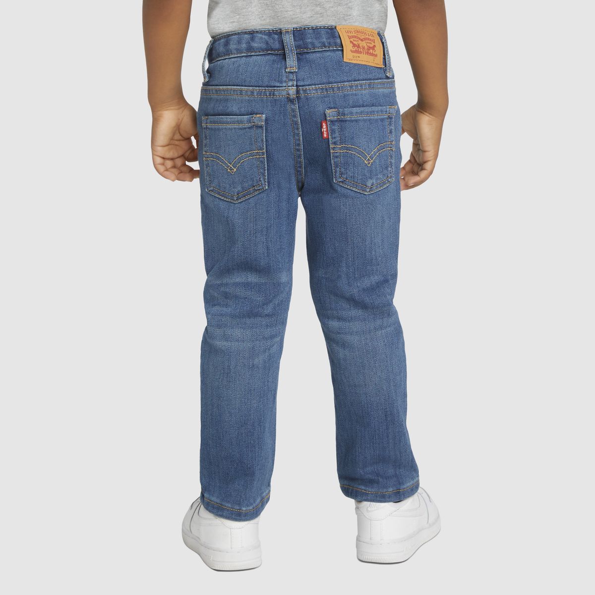 511™ Slim Fit Eco Performance Jeans Toddler Boys 2T-4T — Well Worn - Medium Wash