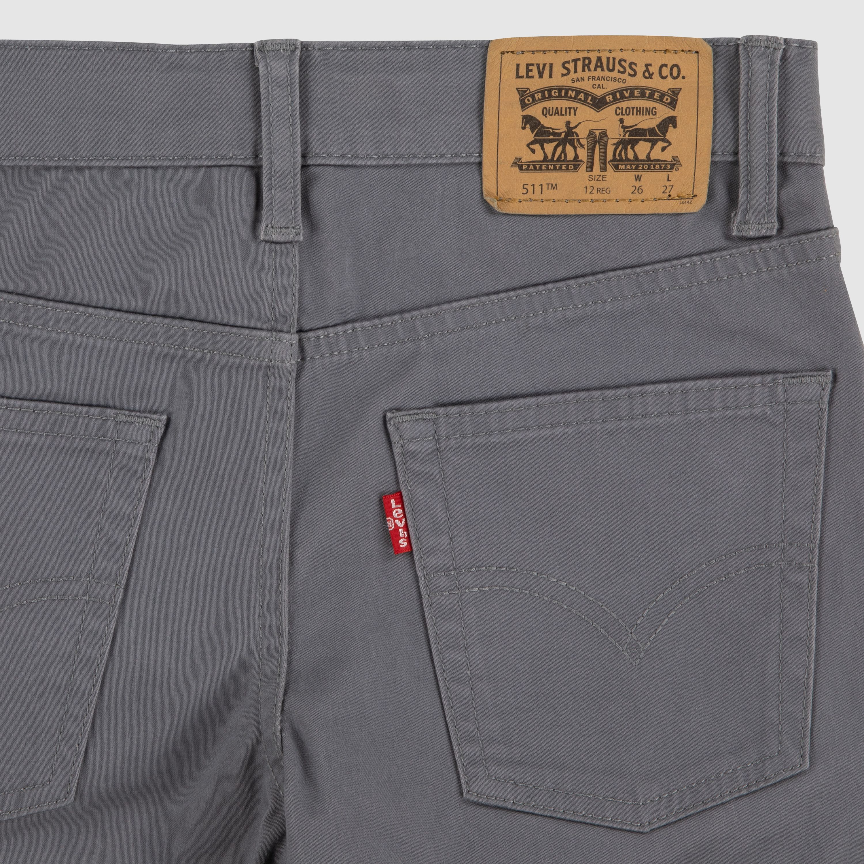 Big Boys 8-20 511™ Slim Fit Brushed Sueded Pants 8