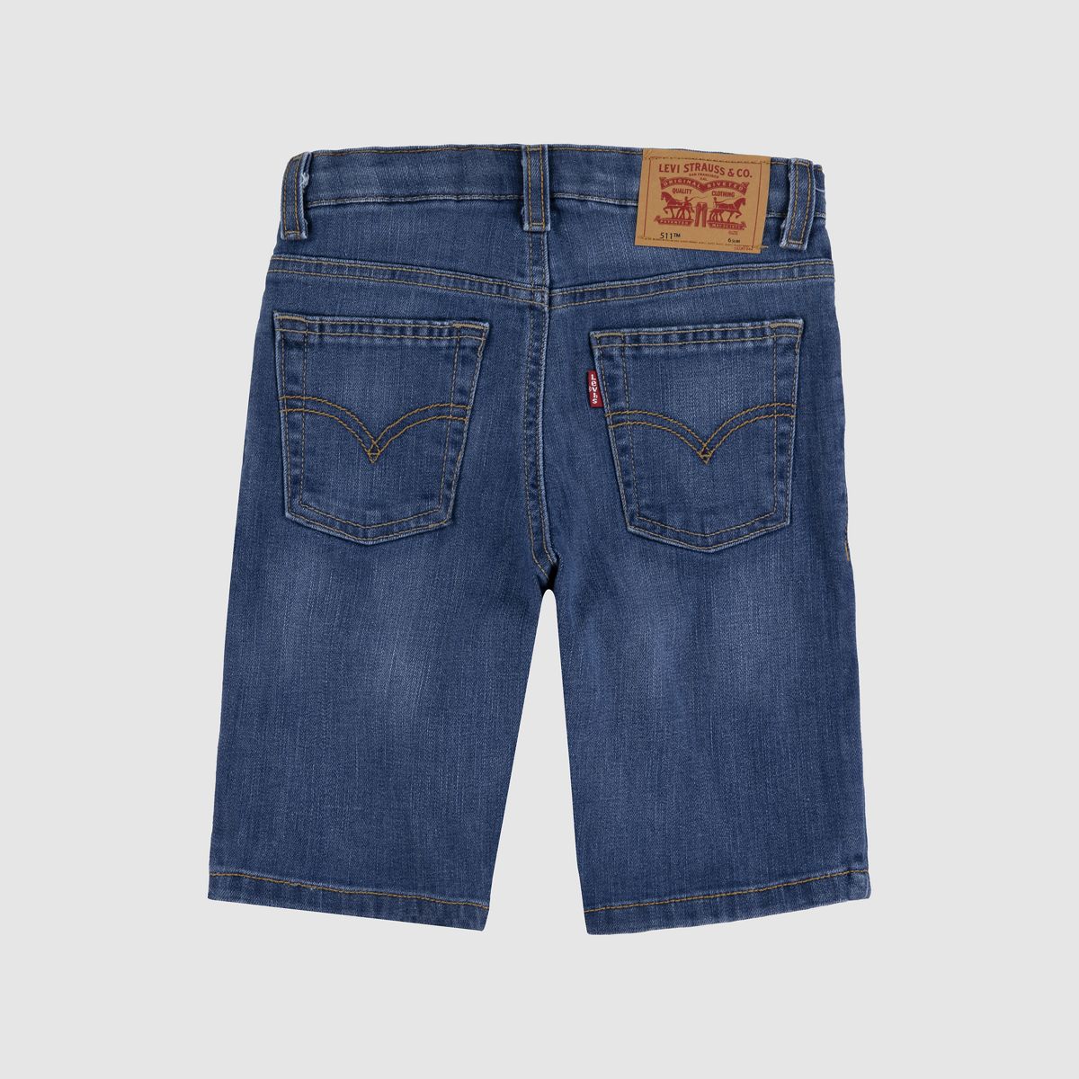 Performance Shorts Little Boys 4-7 — Blown Away - Medium Wash