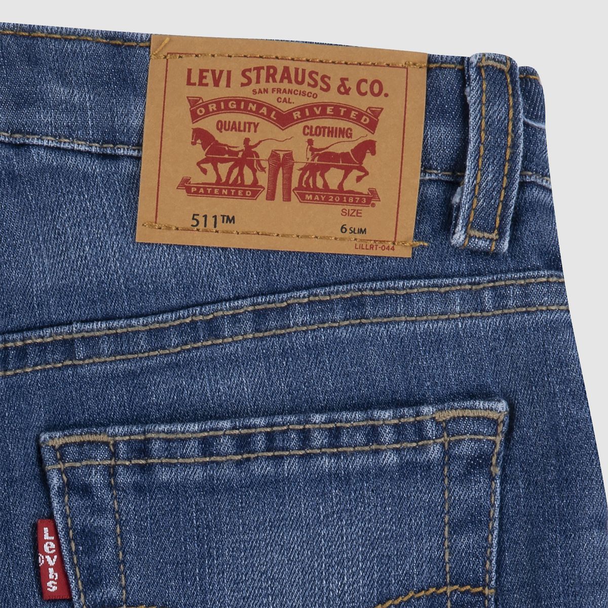 Performance Shorts Little Boys 4-7 — Blown Away - Medium Wash