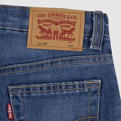 Performance Shorts Little Boys 4-7 — Blown Away - Medium Wash 6