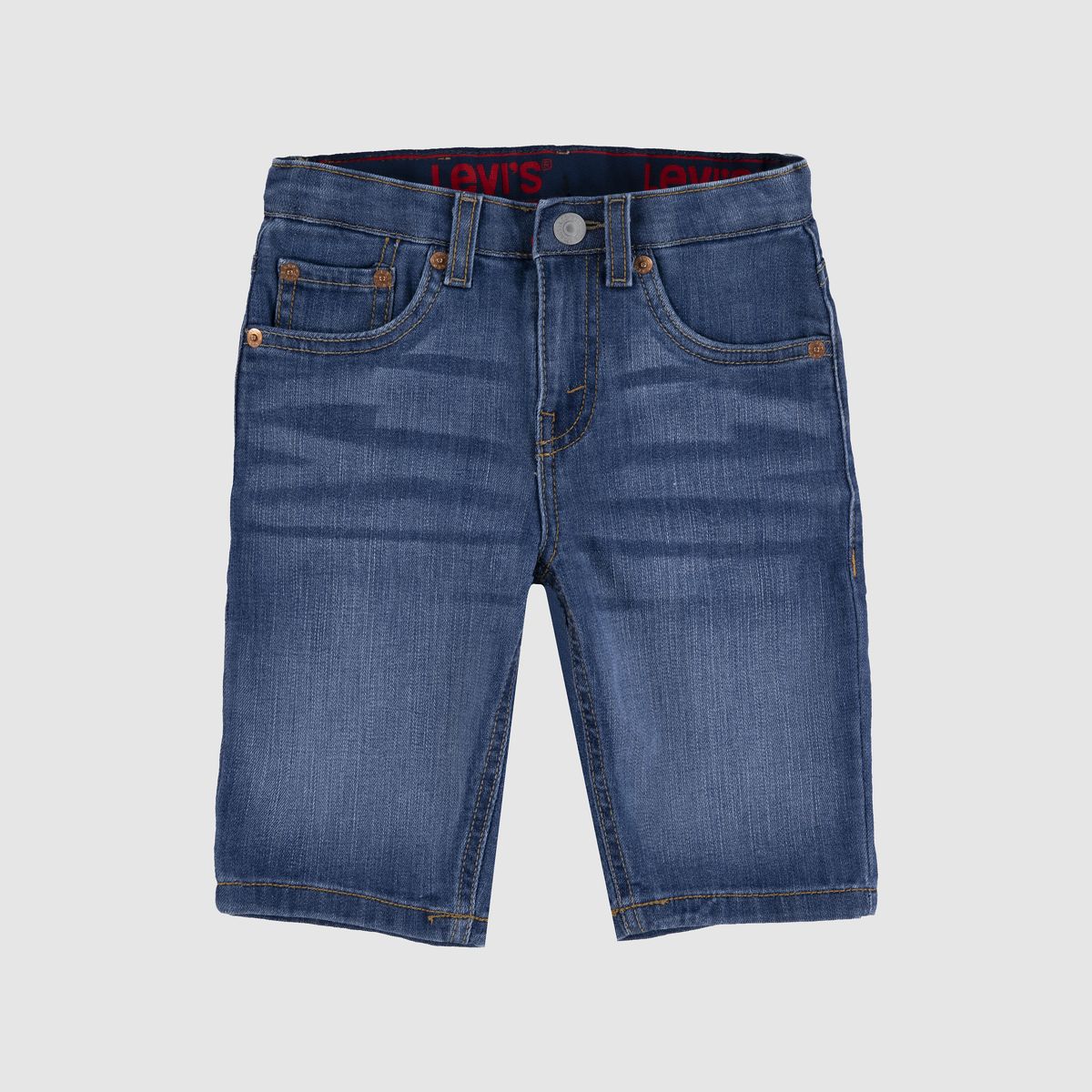 Performance Shorts Little Boys 4-7 — Blown Away - Medium Wash