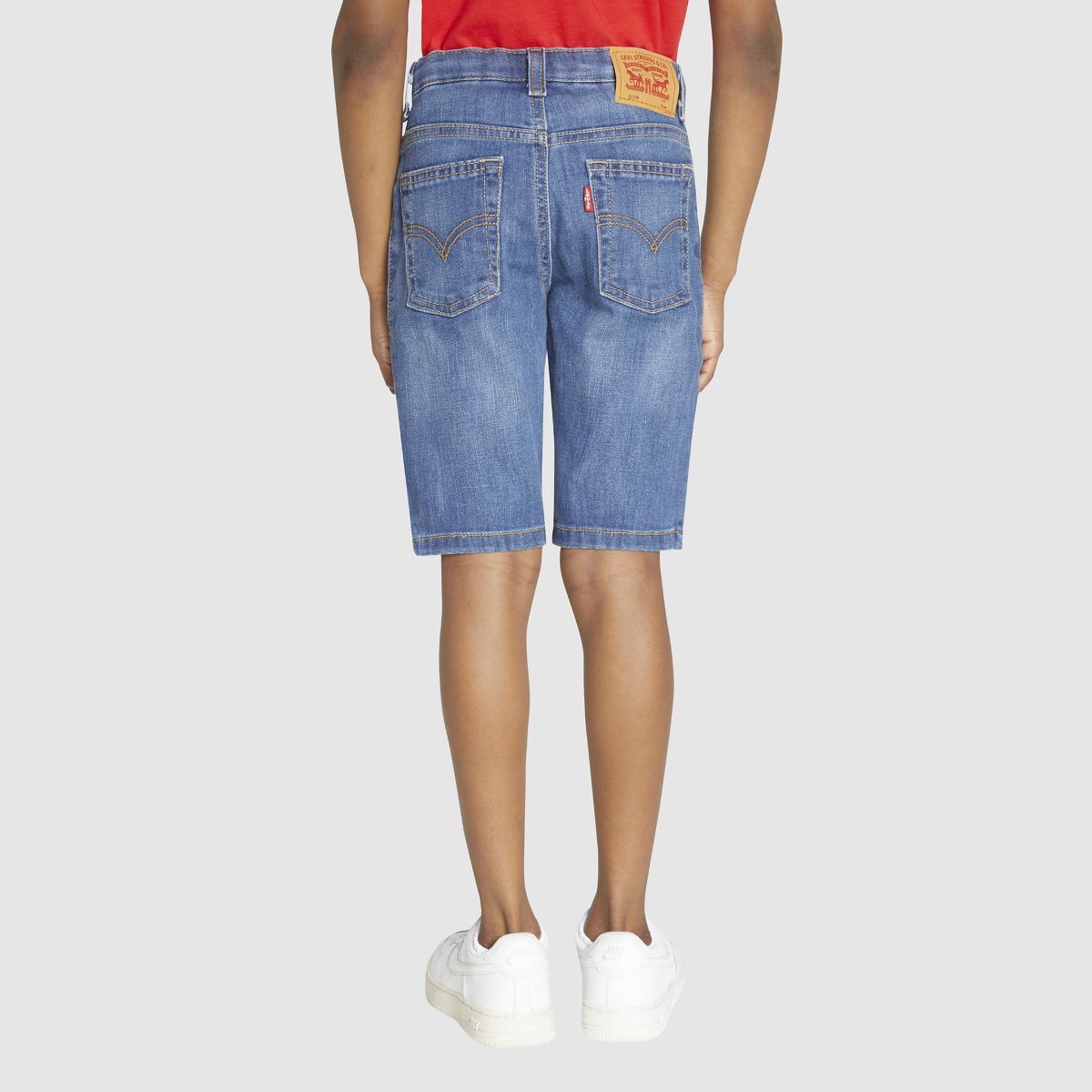 Performance Shorts Little Boys 4-7 — Blown Away - Medium Wash