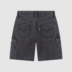 Denim Cargo Shorts Big Boys 8-20 — Cosmic - Dark Wash 2