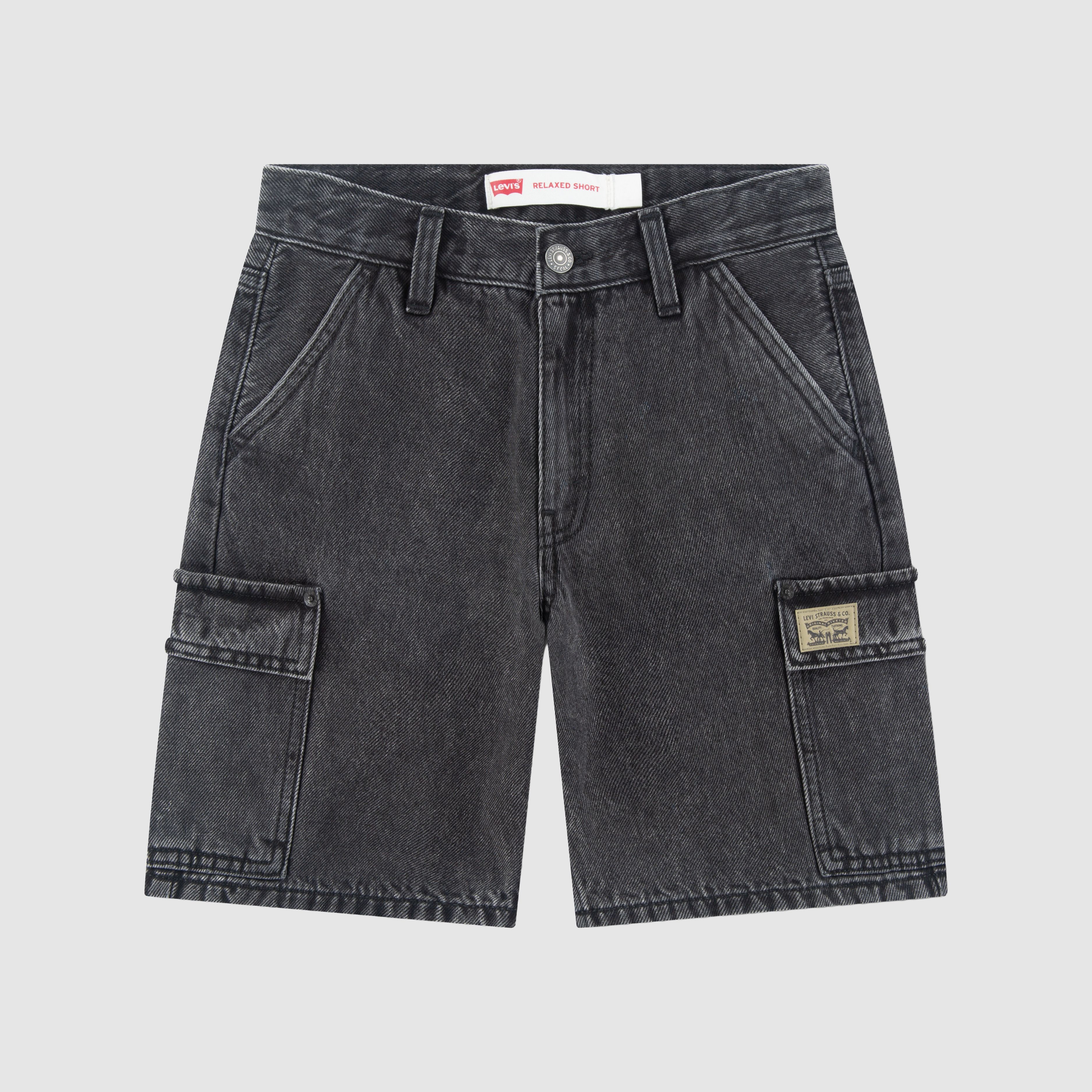 Denim Cargo Shorts Big Boys 8-20 1