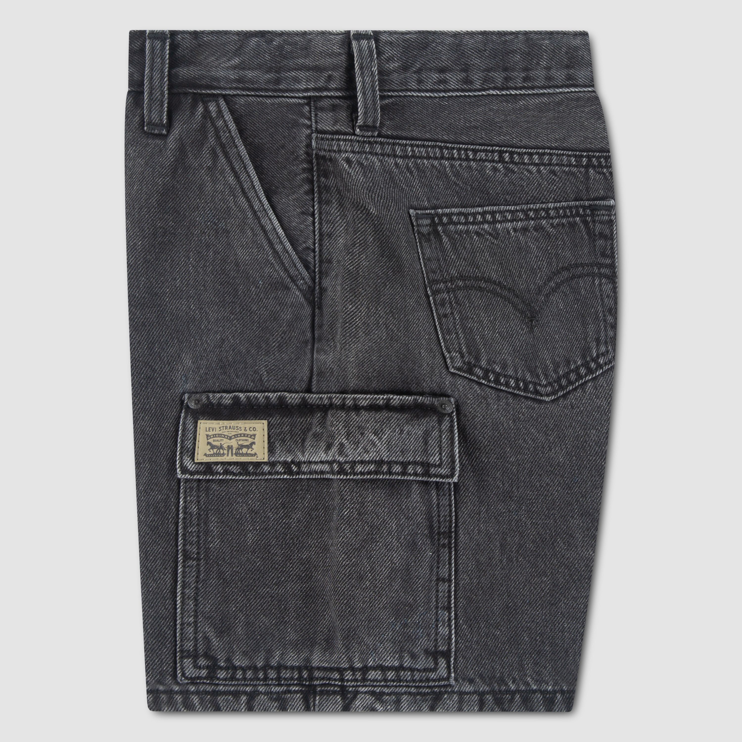 Denim Cargo Shorts Toddler Boys 2T-4T 3