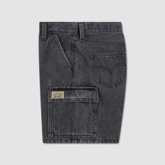 Denim Cargo Shorts Toddler Boys 2T-4T — Cosmic - Dark Wash 3