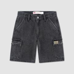 Denim Cargo Shorts Toddler Boys 2T-4T — Cosmic - Dark Wash 1