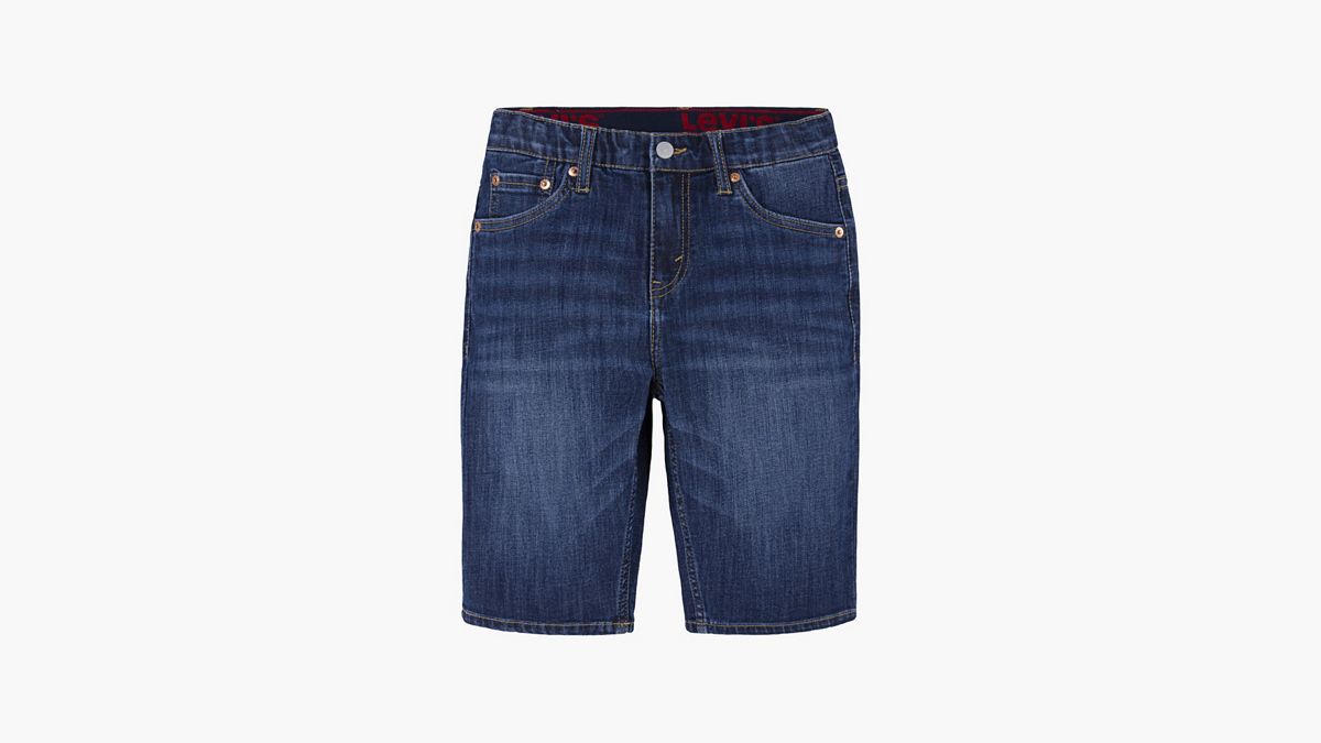 Slim Fit Performance Shorts — Highlands - Dark Wash