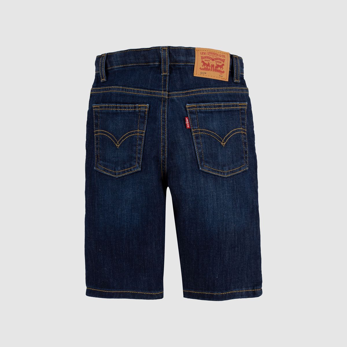 Performance Shorts Little Boys 4-7 — Highlands - Dark Wash