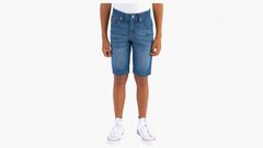 Slim Fit Performance Shorts — Blown Away - Medium Wash 1
