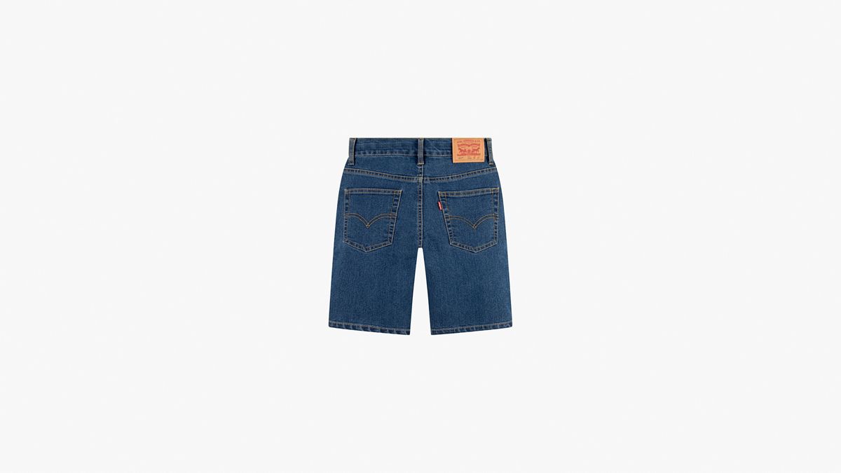 Slim Fit Classic Shorts Big Boys 8-20 — Road Runner - Medium Wash