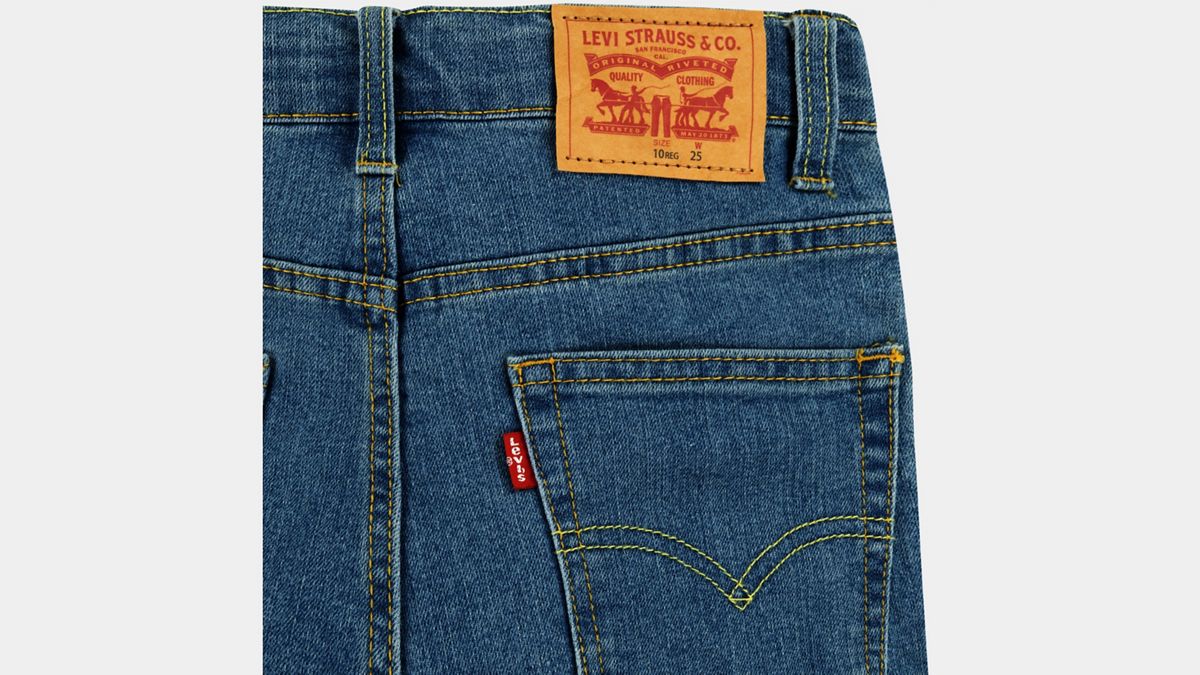 Slim Fit Classic Shorts Big Boys 8-20 — Jump Rope - Medium Wash