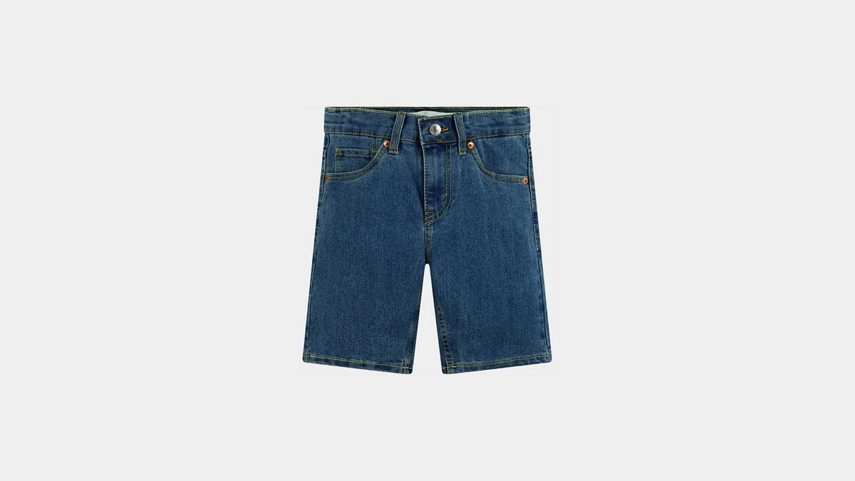 Slim Fit Classic Shorts Big Boys 8-20 — Jump Rope - Medium Wash