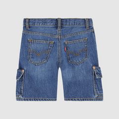 Denim Cargo Shorts Little Boys 4-7 — Tumbleweed - Dark Wash 7