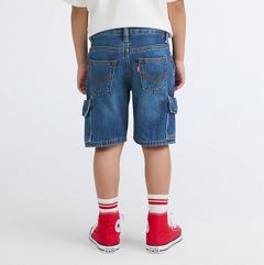 Denim Cargo Shorts Little Boys 4-7 — Tumbleweed - Dark Wash 4