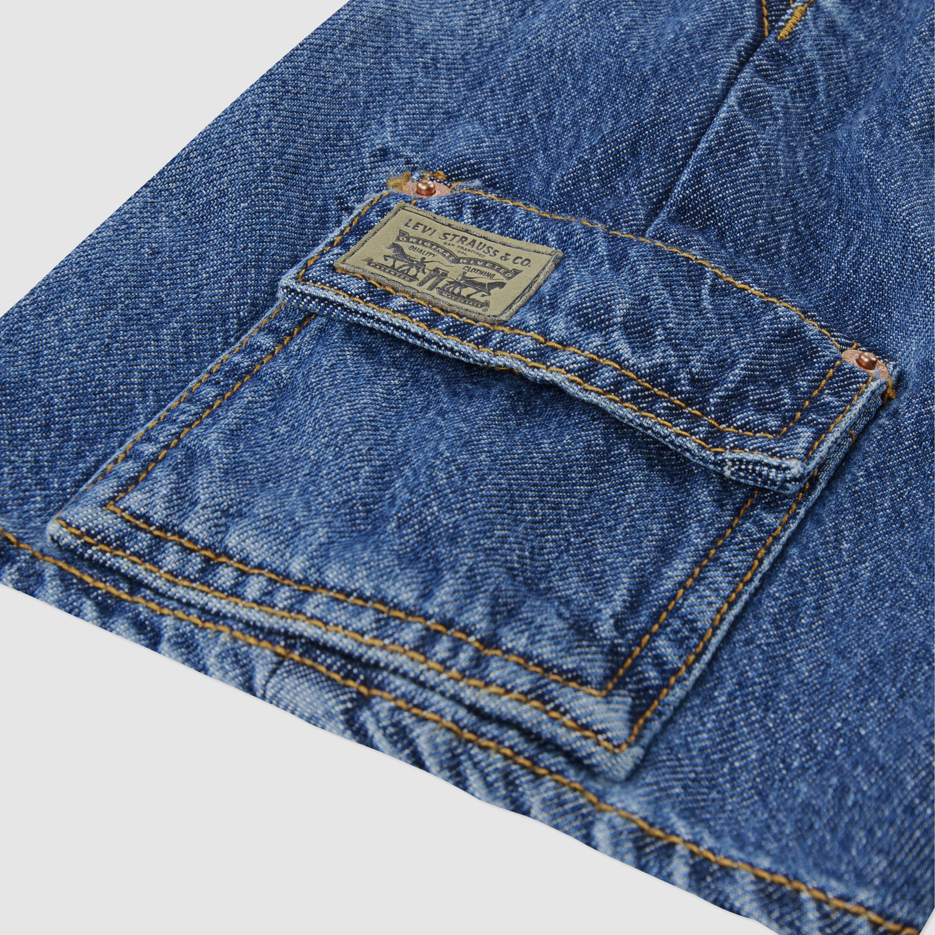 Denim Cargo Shorts 3