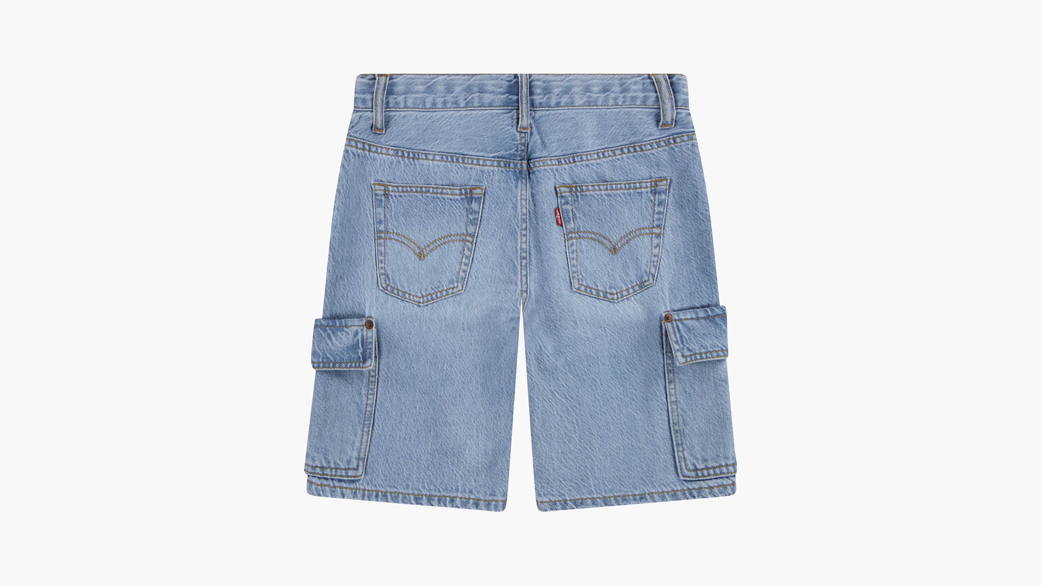 Denim Cargo Shorts 2