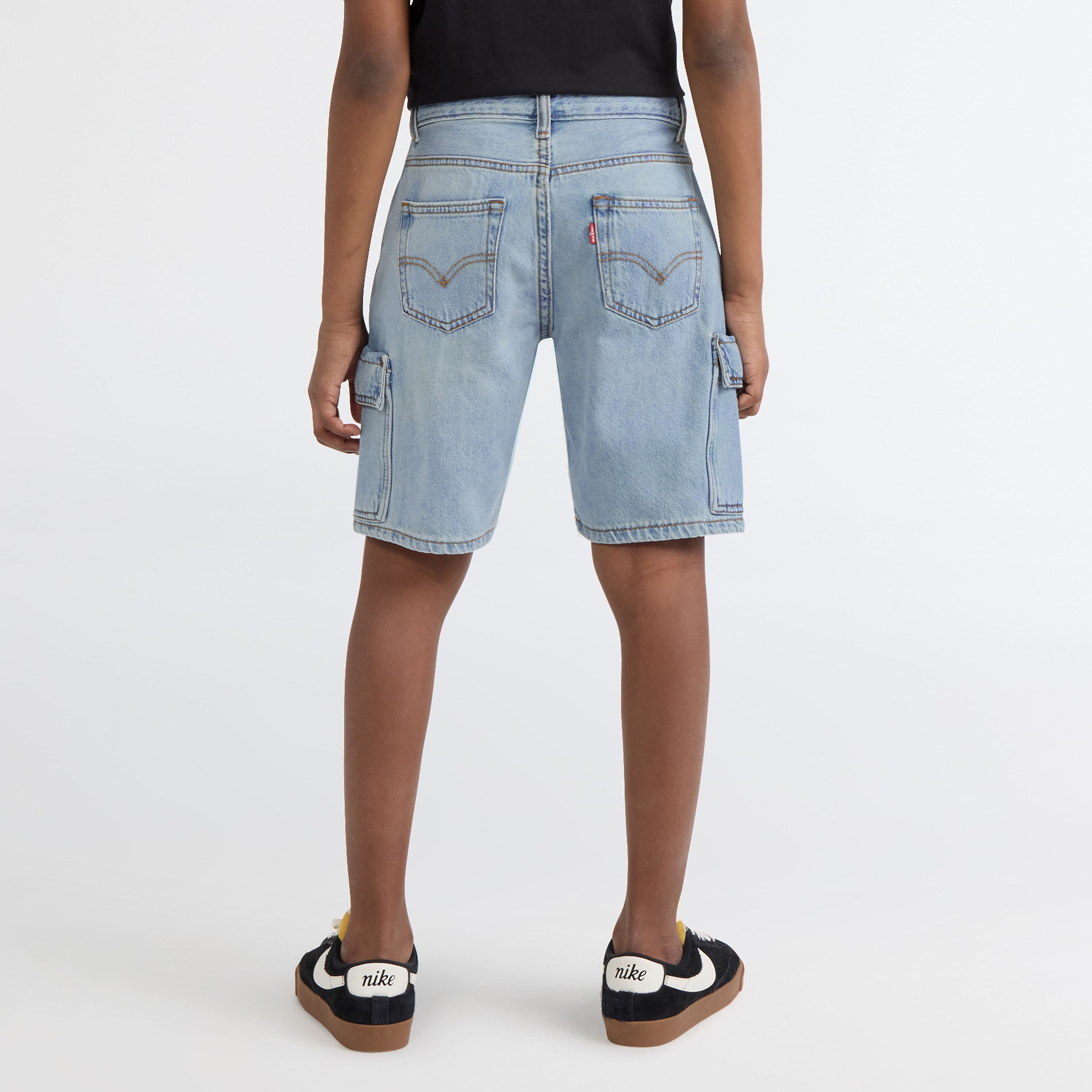 Denim Cargo Shorts Big Boys 8-20 4