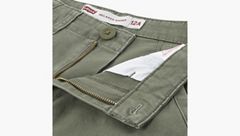 Traditional Cargo Shorts Big Boys 8-20 — Deep Lichen Green - Green 8