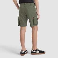 Traditional Cargo Shorts Big Boys 8-20 — Deep Lichen Green - Green 2