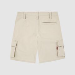 Traditional Cargo Shorts Little Boys 4-7 — Oatmeal - Beige 2