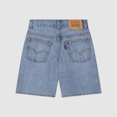 Traditional Cargo Shorts Little Boys 4-7 — From Scratch No Destruction - Light Wash 2