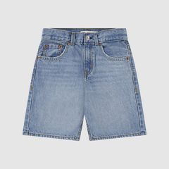 Traditional Cargo Shorts Little Boys 4-7 — From Scratch No Destruction - Light Wash 1