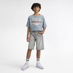 Traditional Cargo Shorts Big Boys 8-20 — Boulder - Light Wash 4